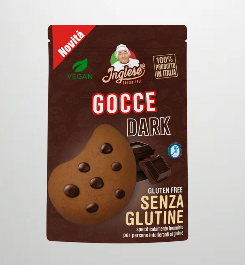 Gocce Dark Chocolade Koekjes - Inglese