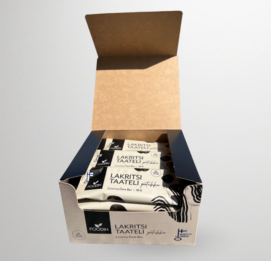 Lakritz-Dattel-Riegel 18x - FoodIn