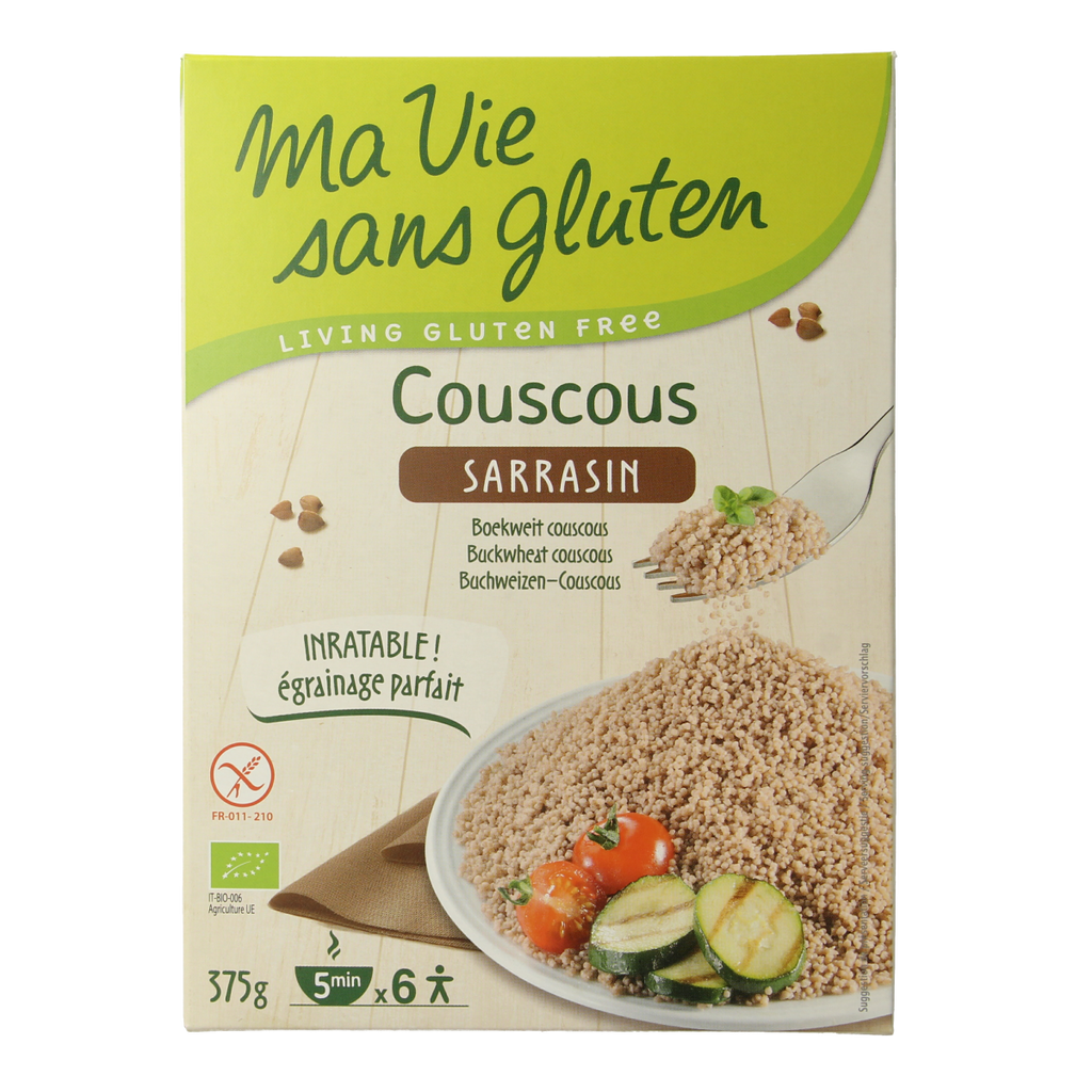 Ma Vie Sans Couscous 100% boekweit glutenvrij bio 375.00 Gram