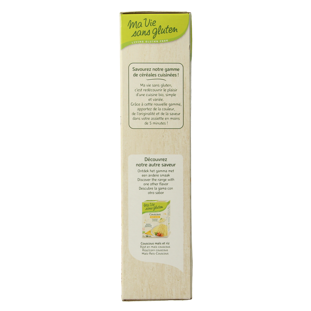 Ma Vie Sans Couscous 100% boekweit glutenvrij bio 375.00 Gram