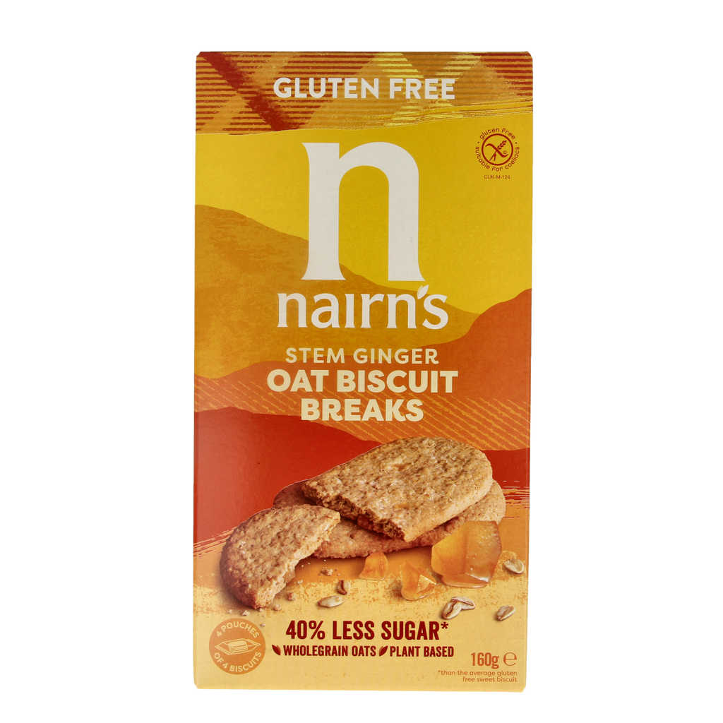 Nairns Biscuit breaks ginger 160.00 Gram