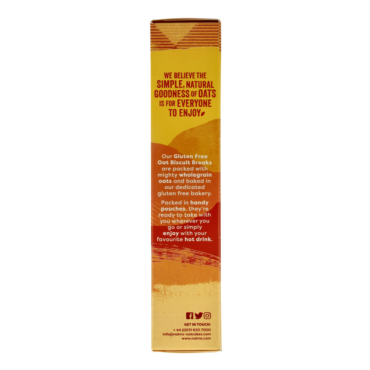 Nairns Biscuit breaks ginger 160.00 Gram