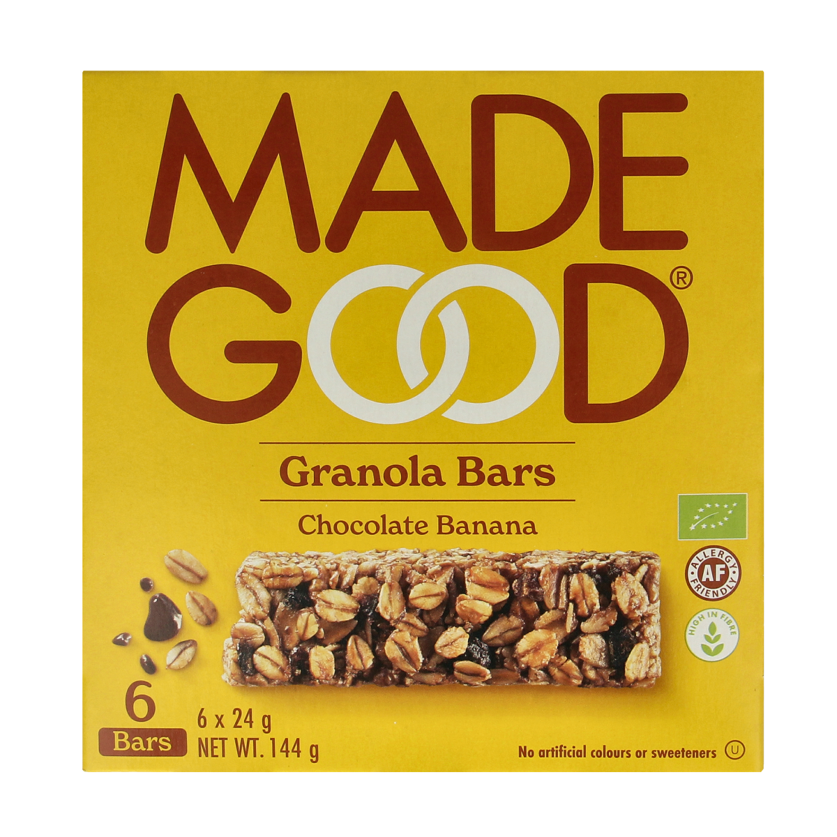 Made Good Granola bar chocolate banana 24 gram bio 6.00 Stuks