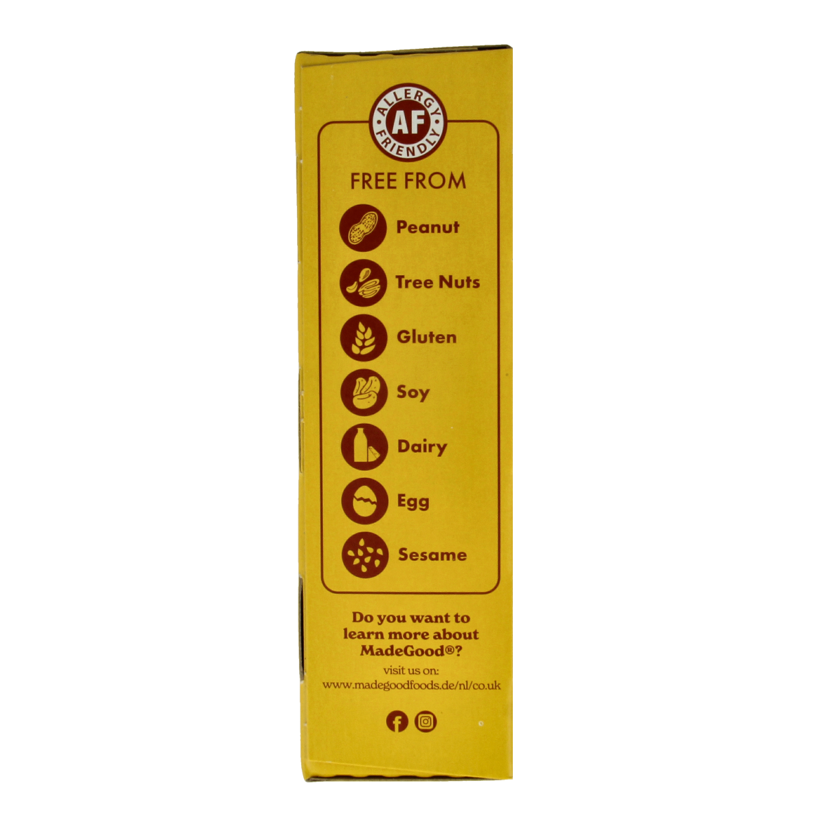 Made Good Granola bar chocolate banana 24 gram bio 6.00 Stuks