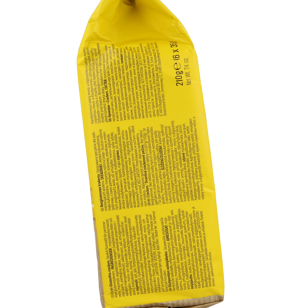 Schar Crackers glutenvrij 210.00 Gram