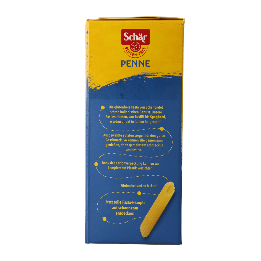 Schar Pasta penne glutenvrij 400.00 Gram