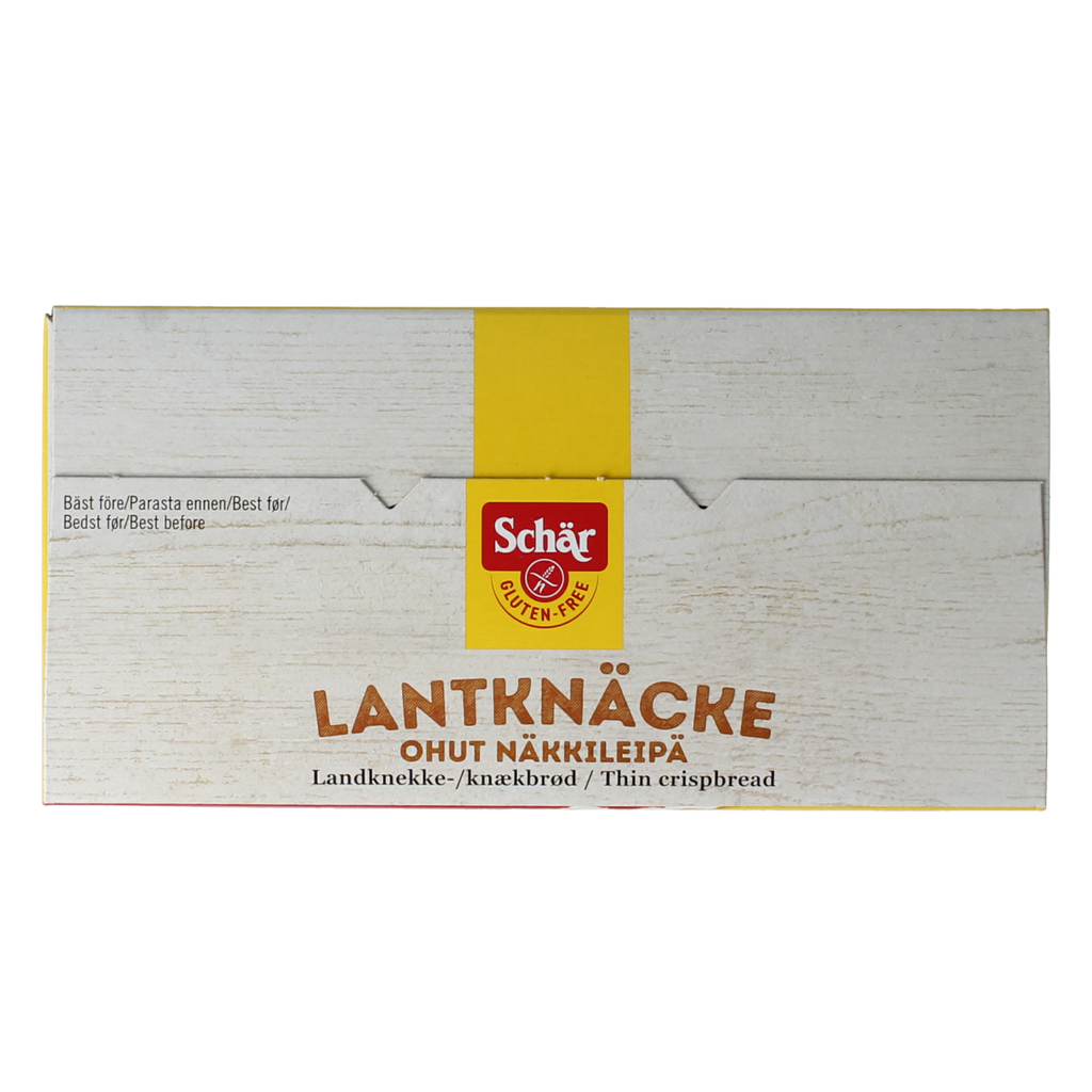 Schar Knackerbrod dun vezelrijk glutenvrij 230.00 Gram