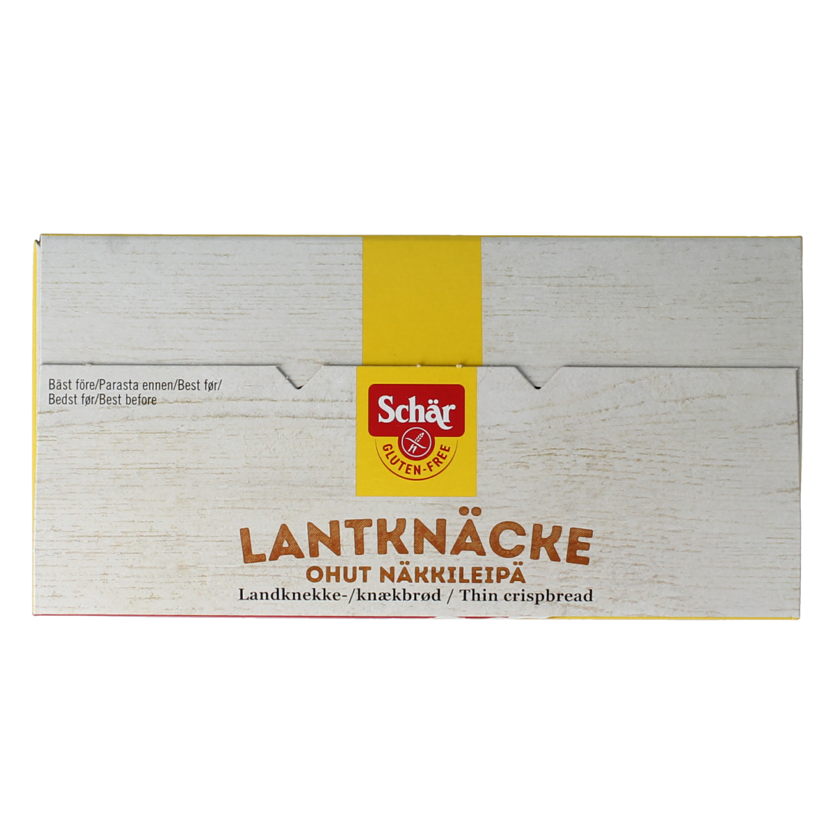 Schar Knackerbrod dun vezelrijk glutenvrij 230.00 Gram