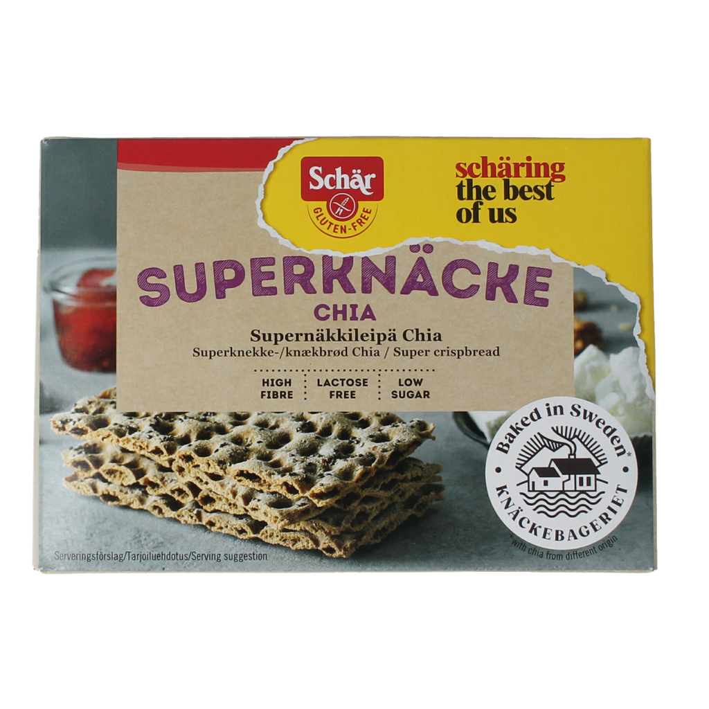 Schar Superknacke met chia glutenvrij 140.00 Gram