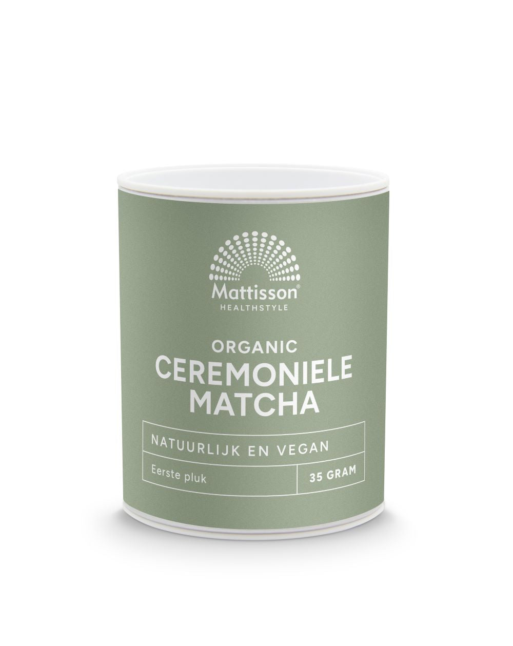 Mattisson Biologische ceremoniele matcha poeder 35.00 Gram