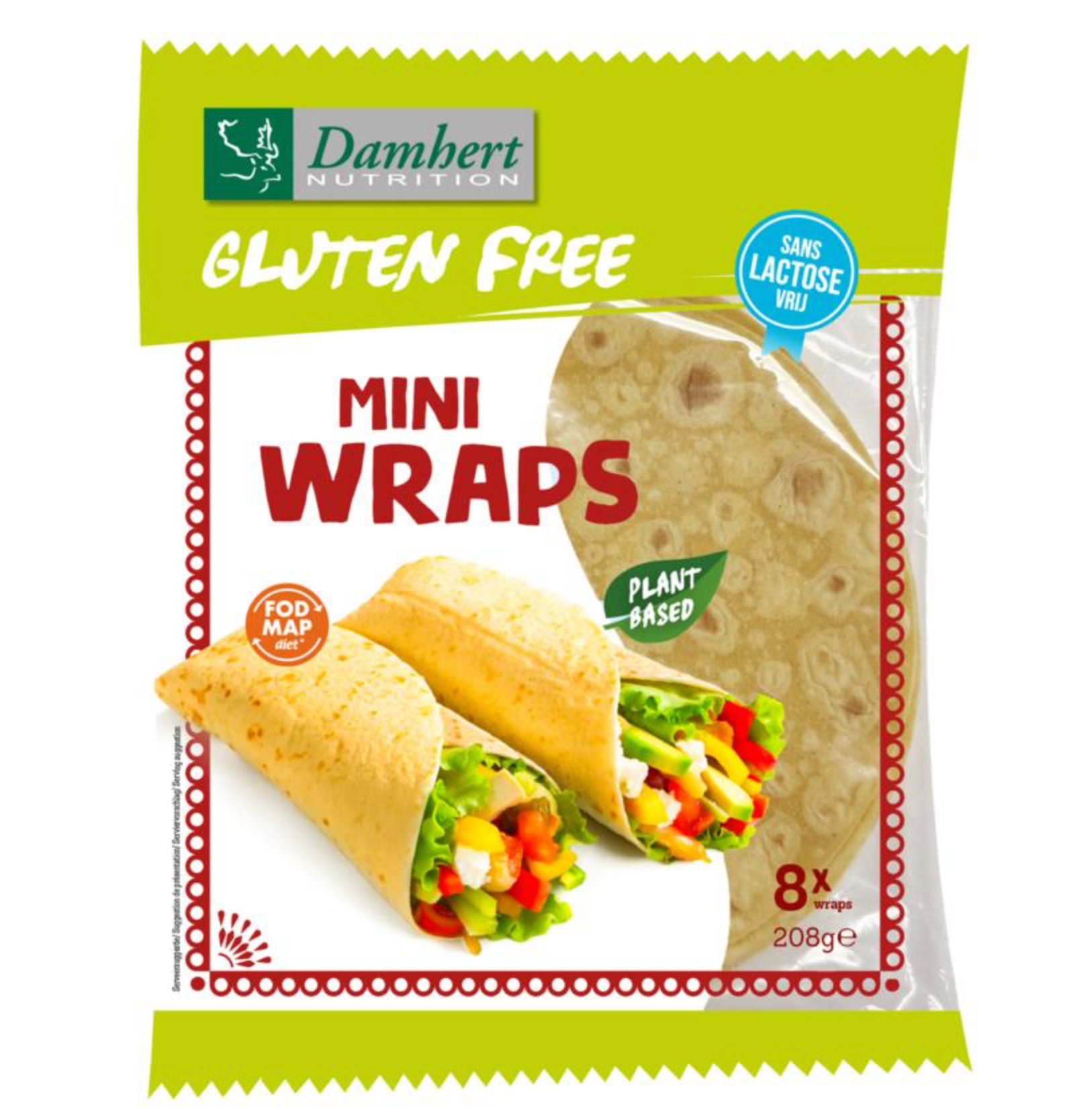 Damhert Mini wraps - 208g