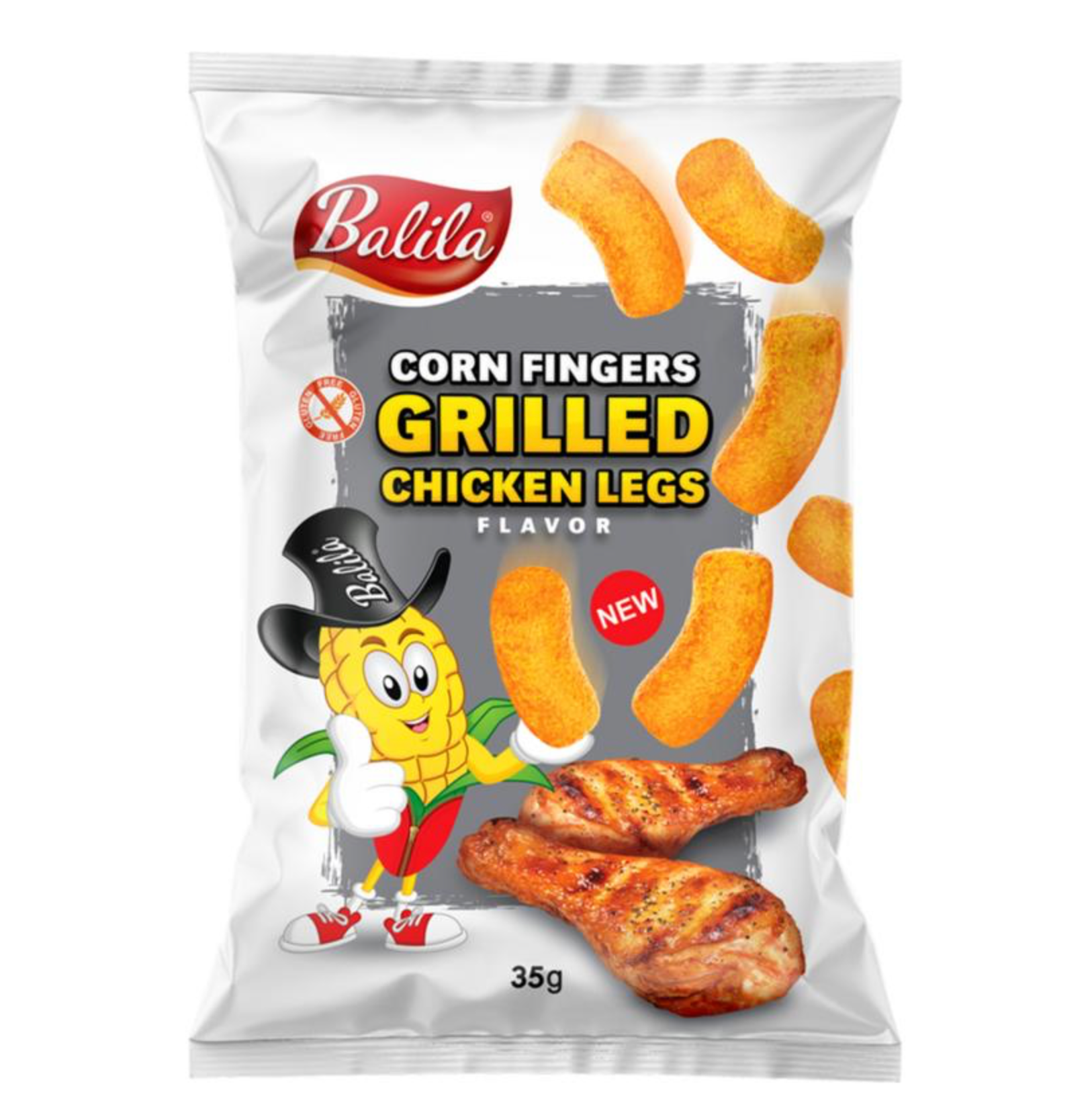 Balila Corn puffs grilled chicken - 35G