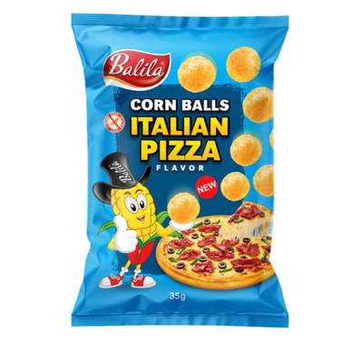 Balila Corn balls Italian pizza - 35G
