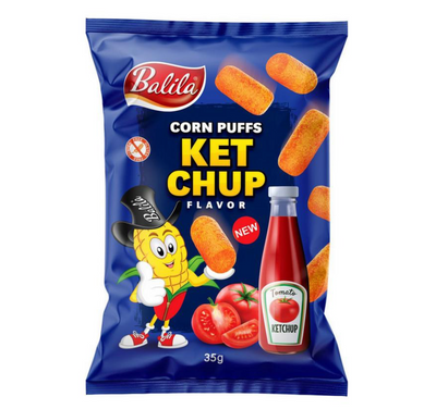 Balila Corn puffs ketchup - 35G