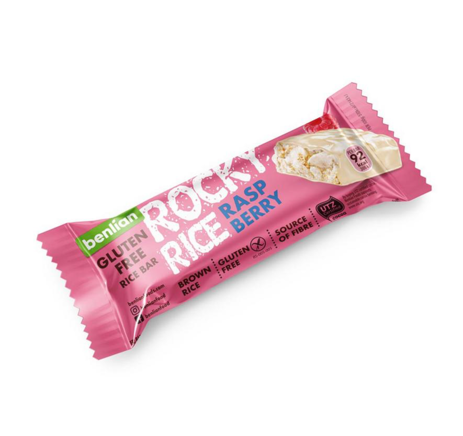 Benlian Rocky rice raspberry bar