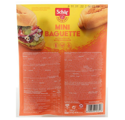 Mini baguette 2 pieces - 150G