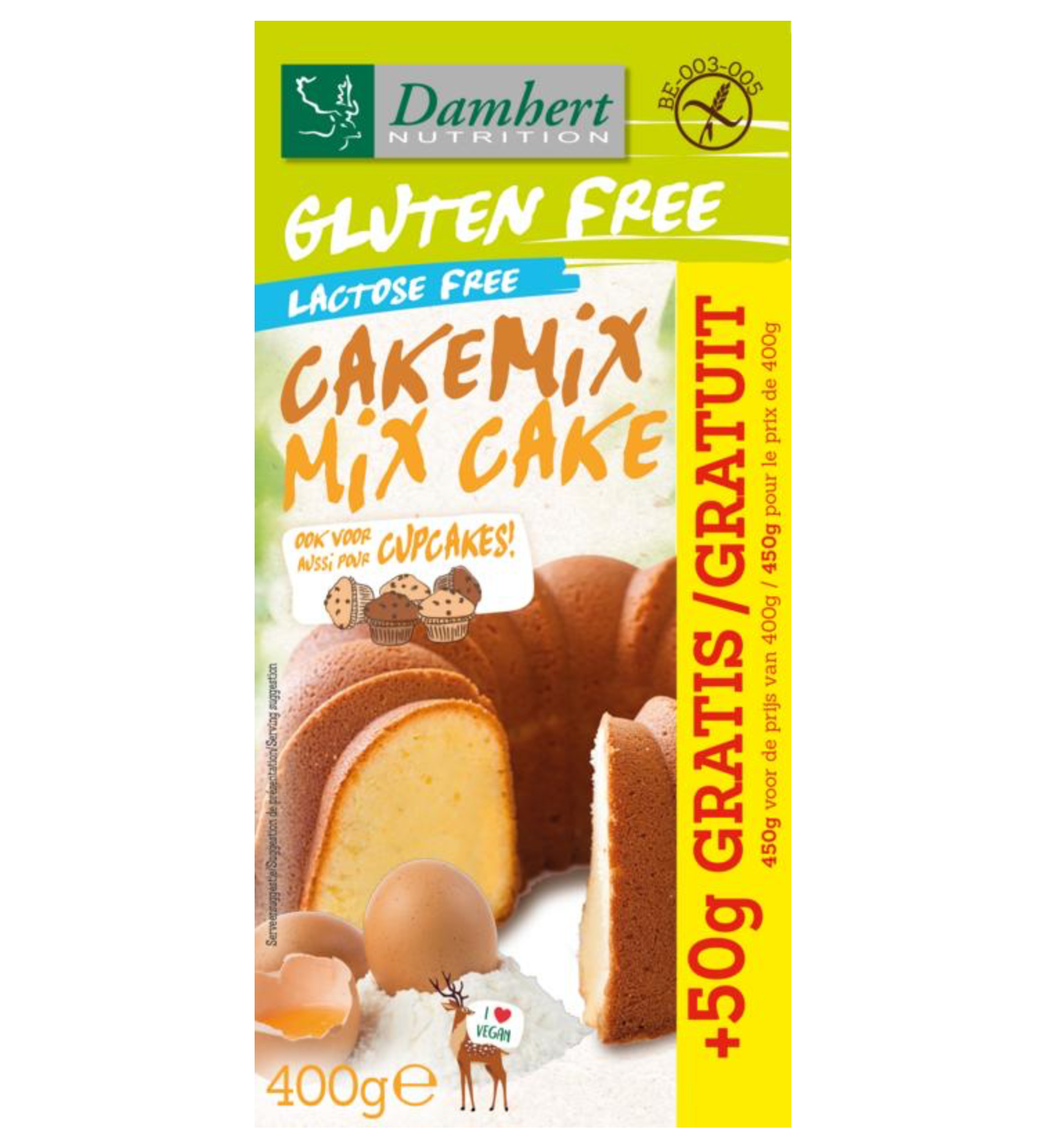Damhert Cakemix - 400G