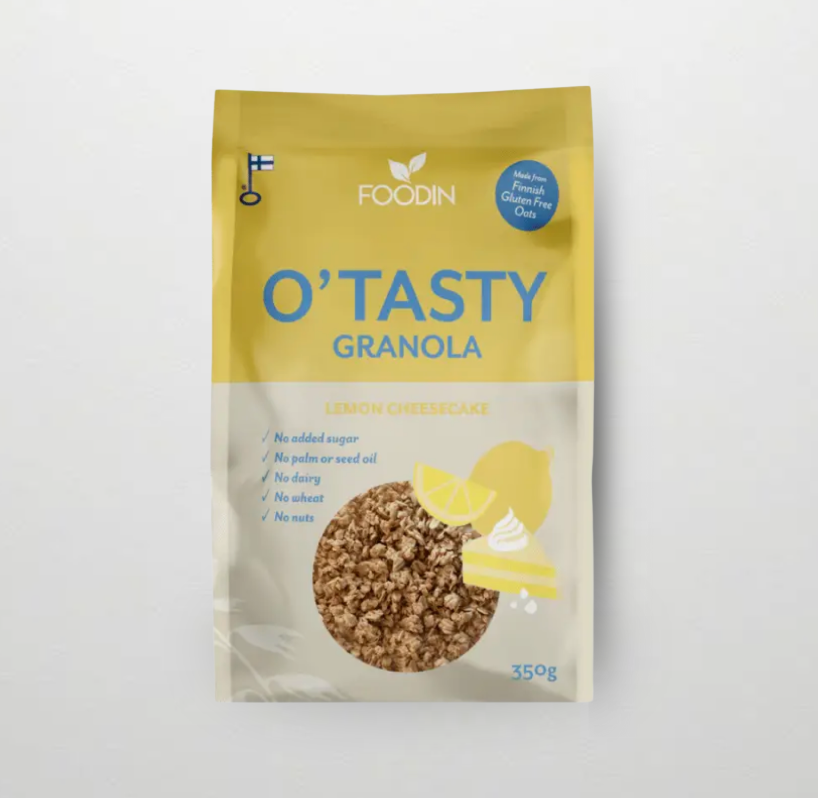 Granola Lemon Cheesecake - FoodIn
