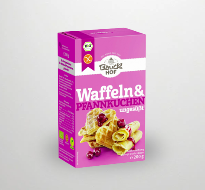 Wafels en Pannenkoeken mix - Bauckhof
